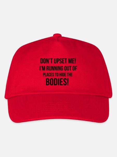 Funny - Kids’ Baseball Cap - red