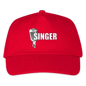 Sänger - Musik - Kinder Basecap - Rot - Vorne