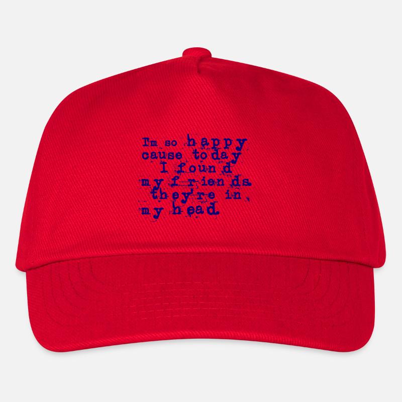 Paroles de lithium - Nirvana - Casquette de baseball Enfant - rouge