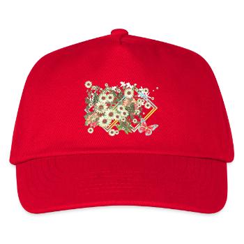 Fleurs Fleurs - Casquette de baseball Enfant - rouge - Devant