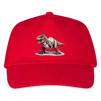 Dinosaure T Rex - Casquette de baseball Enfant - rouge - Devant