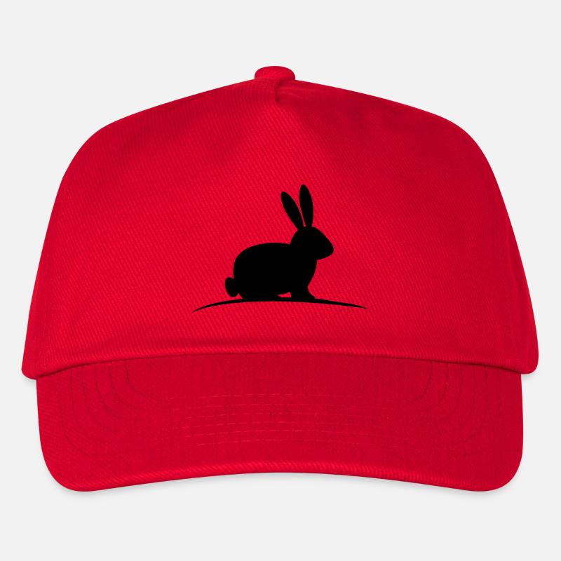 hase - Kinder Basecap - Rot