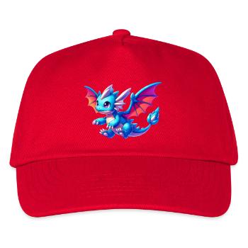 Dragon - Kids’ Baseball Cap - red - Front