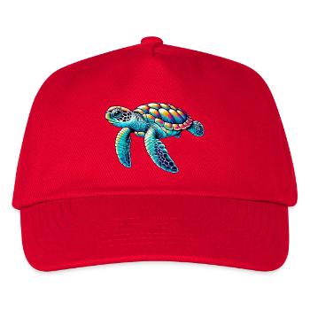 Turtle - Kids’ Baseball Cap - red - Front