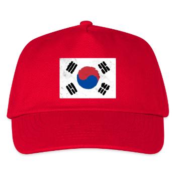 Flag of South Korea - Kids’ Baseball Cap - red - Front