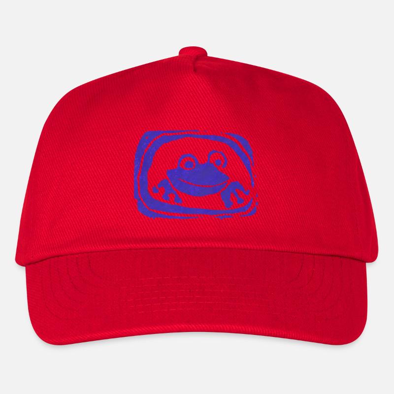 Froggyfun - Kinder Basecap - Rot