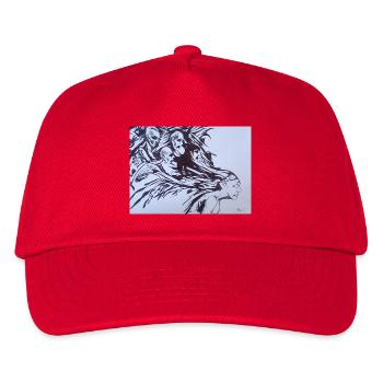 Images déformées - Casquette de baseball Enfant - rouge - Devant