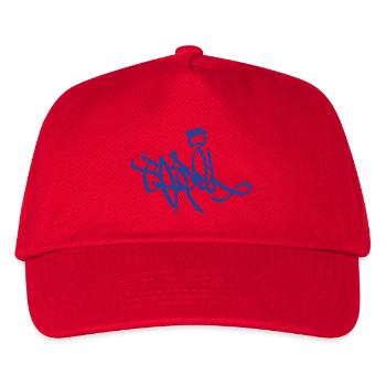 Basel Street Art Souvenir - Kids’ Baseball Cap - red - Front