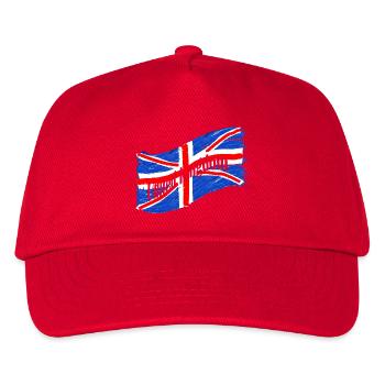 England Flag - Kids’ Baseball Cap - red - Front