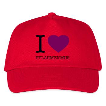I love plum jam - Kids’ Baseball Cap - red - Front