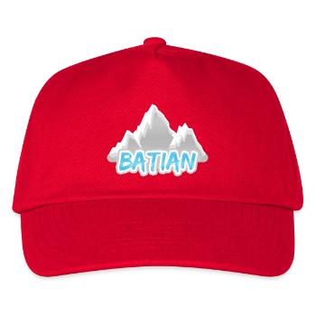 Batian - Kinder Basecap - Rot - Vorne
