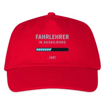 Driving instructor in training - Kids’ Baseball Cap - red - Front