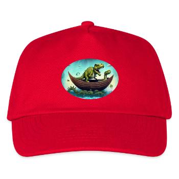 Dino Arche - Kinder Basecap - Rot - Vorne