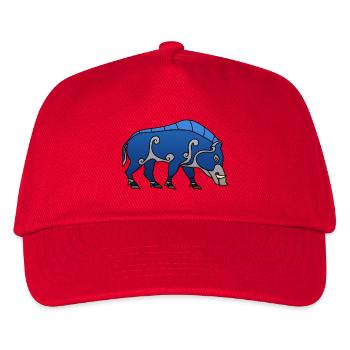 Pictish Boar - Kids’ Baseball Cap - red - Front
