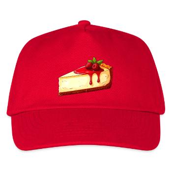 Cheesecake - Kids’ Baseball Cap - red - Front