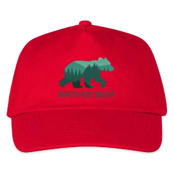Brother Bear Brother Bear Forest Nature - Kids’ Baseball Cap - red - Front