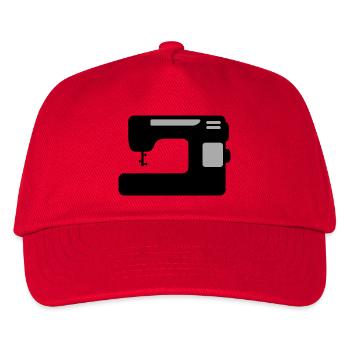 machine à coudre - Casquette de baseball Enfant - rouge - Devant
