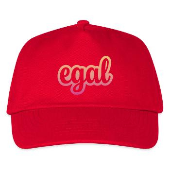 Egal - Kinder Basecap - Rot - Vorne