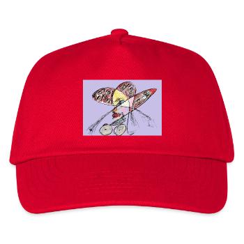 Le citoyen de la haute couture - Casquette de baseball Enfant - rouge - Devant