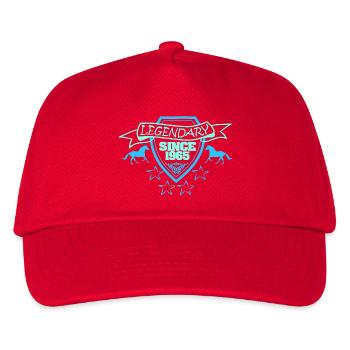 Horse riding 1965 - Kids’ Baseball Cap - red - Front