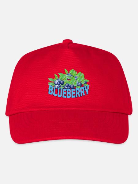 BLUEBERRY - Kinder Basecap - Rot