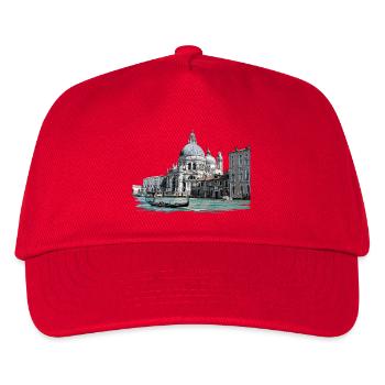 Venedig - Kinder Basecap - Rot - Vorne