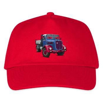 Camion oldtimer - Casquette de baseball Enfant - rouge - Devant