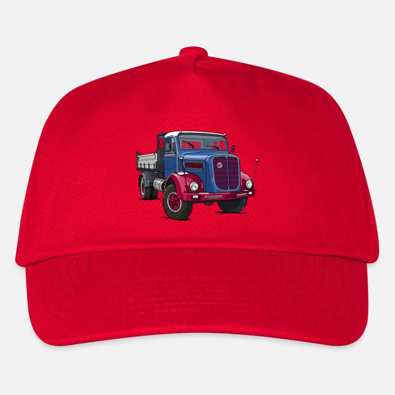Camion oldtimer - Casquette de baseball Enfant - rouge