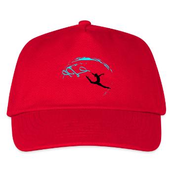 Rhythmische Gymnastik - Kinder Basecap - Rot - Vorne