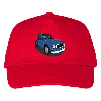 Duet Blue - Kids’ Baseball Cap - red - Front