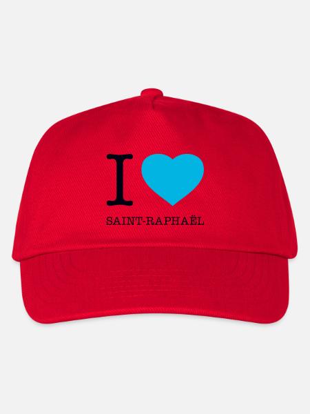 J’AIME SAINT-RAPHAËL - Casquette de baseball Enfant - rouge