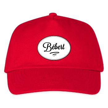 Bébert - Kinder Basecap - Rot - Vorne