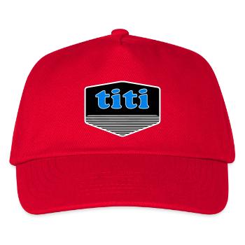 Titi - Casquette de baseball Enfant - rouge - Devant