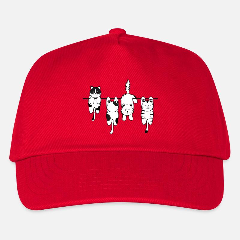 Chat de lessive - Casquette de baseball Enfant - rouge