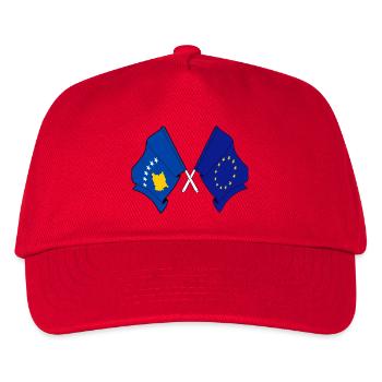 Flag Kosovo Europe - Kids’ Baseball Cap - red - Front
