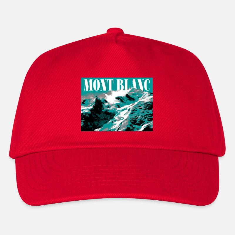 Mont Blanc - Kinder Basecap - Rot