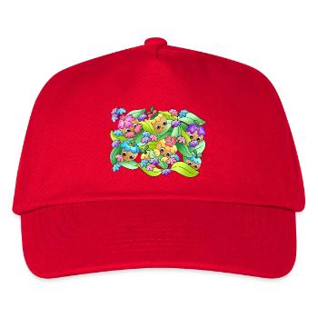 Dreamy Knobs | Summer | Foliage | Nature - Kids’ Baseball Cap - red - Front