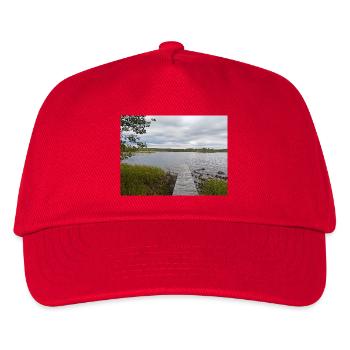 The Majesty of Coastal Fishing - Kids’ Baseball Cap - red - Front