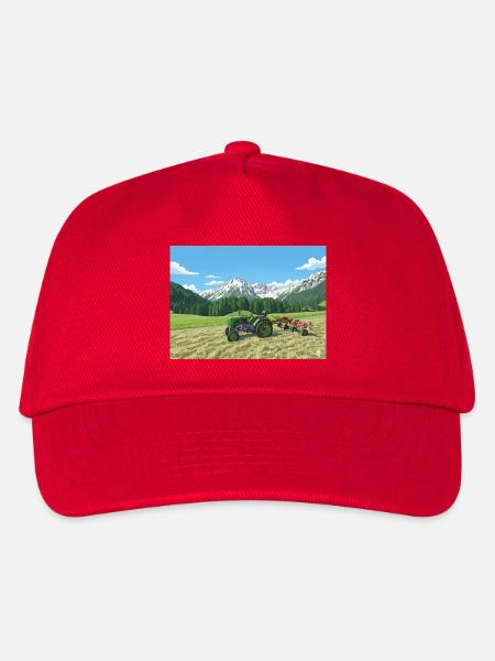 15er Steyr - Kinder Basecap - Rot