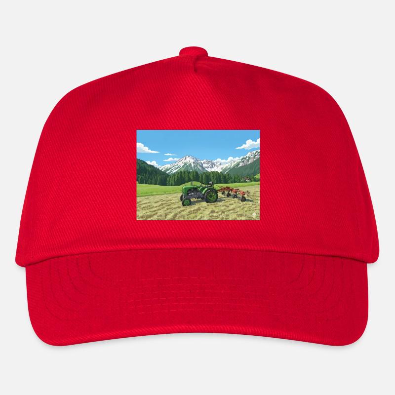 15er Steyr - Kinder Basecap - Rot