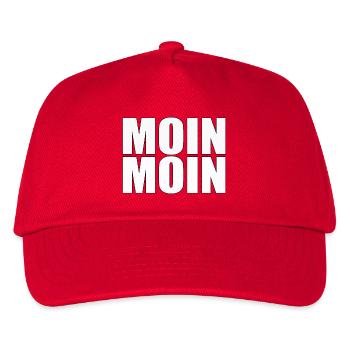 Moin Moin - Casquette de baseball Enfant - rouge - Devant