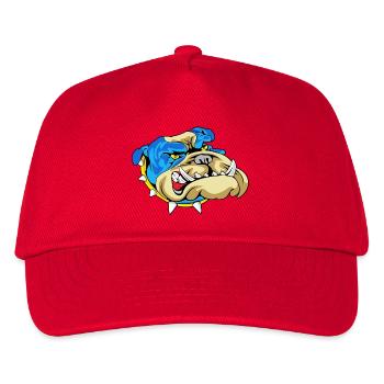 Grognement du Bouledogue Bleu - Casquette de baseball Enfant - rouge - Devant