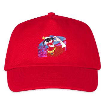 Get Lich V1 - Kinder Basecap - Rot - Vorne
