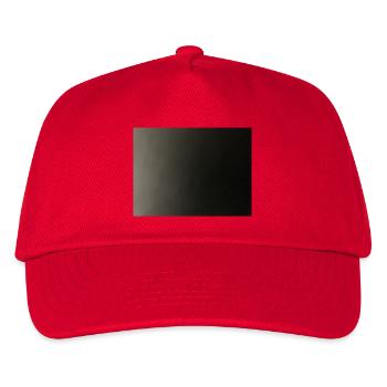Dégradé de brouillard gris foncé - Casquette de baseball Enfant - rouge - Devant