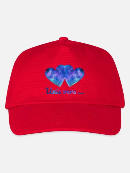 Unis vers... - Casquette de baseball Enfant - rouge