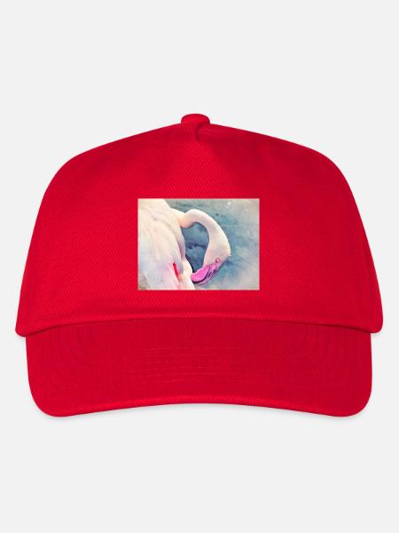 Flamingo - Kinder Basecap - Rot