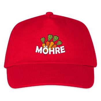 Carrot - Kids’ Baseball Cap - red - Front