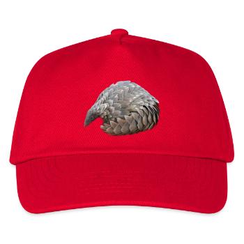 Pangolin Hand Drawn - Kids’ Baseball Cap - red - Front