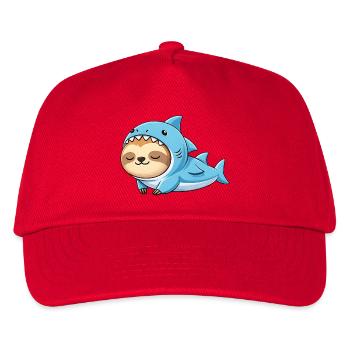 Costume de dessin animé de paresseux mignon, Carnaval du Brésil - Casquette de baseball Enfant - rouge - Devant