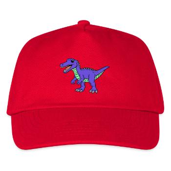Dino - Kids’ Baseball Cap - red - Front